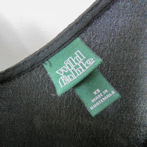 Wild Fable Black Spaghetti Strap Romper XS - Picture 6 of 7